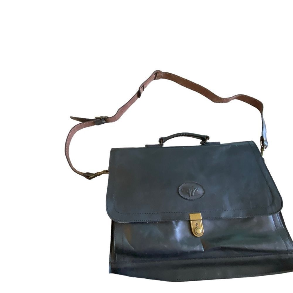 Handmade Mexican Leather Briefcase - Picture 10 of 15